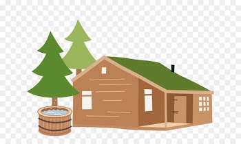 House Cottage Log cabin Clip art Accommodation - house 
