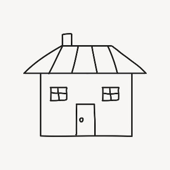 House doodle clipart, building illustration | Free Vector Illustration - rawpixel