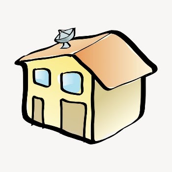 House doodle clipart, illustration vector. | Free Vector - rawpixel