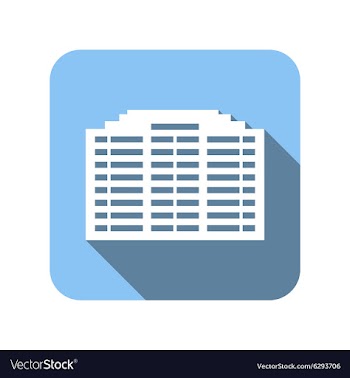  					House flat sign vector image														