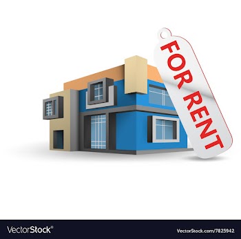 House for rent vector image