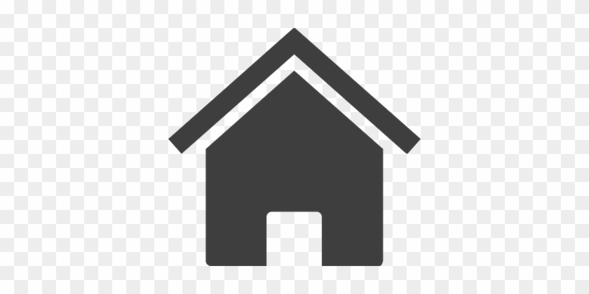 House Home Icon Symbol Sign Building Isola - Home Icon Png