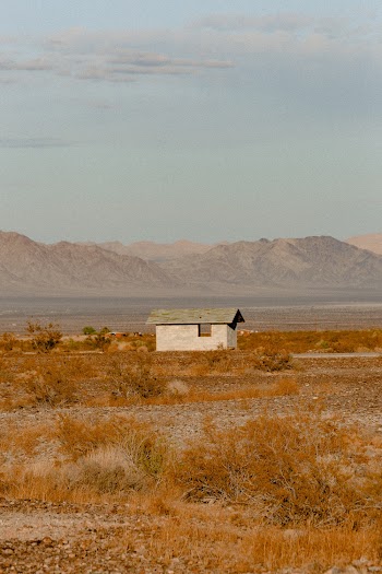 House in Brown Field Viewing Mountain