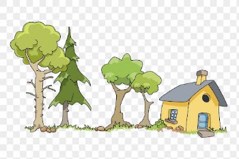 House in the woods png | Free PNG - rawpixel