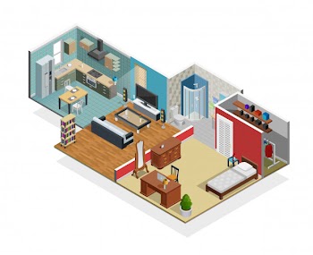 House interior concept