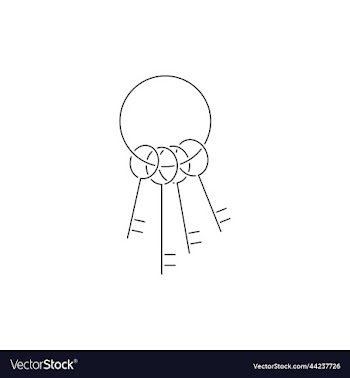 house key lineart icon symbol design