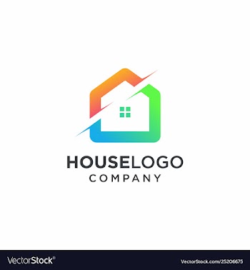 House logo icon real estate logo vector image