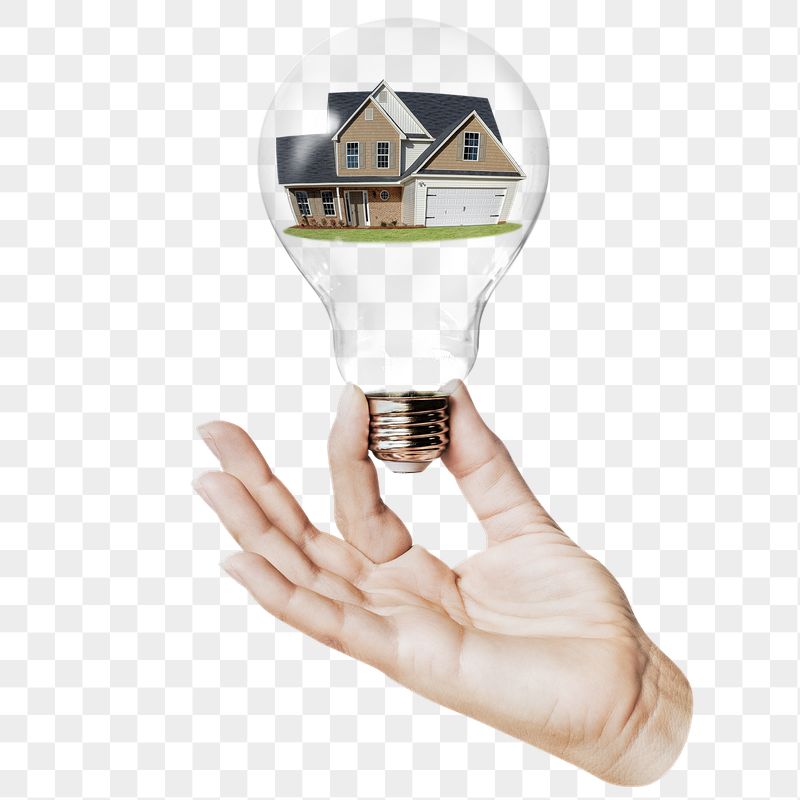 House model png sticker, hand | Free PNG - rawpixel