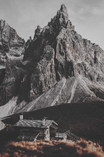 House Near Mountain