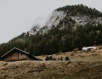 House Near Mountain