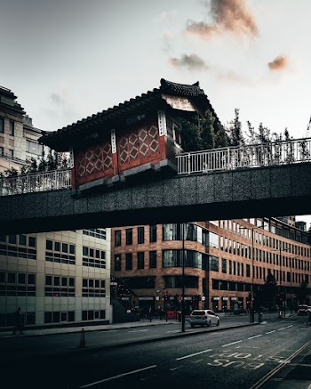 House On A Footbridge