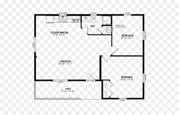 House plan Log cabin Floor plan - house png download - 1024*652 ...