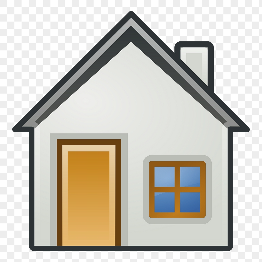 House png sticker illustration, transparent | Free PNG - rawpixel