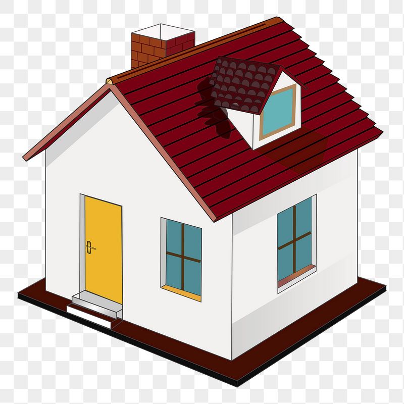 House png sticker, transparent background. | Free PNG - rawpixel