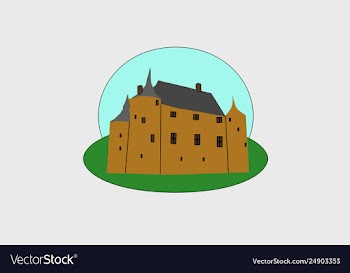 House real estate residen vector image