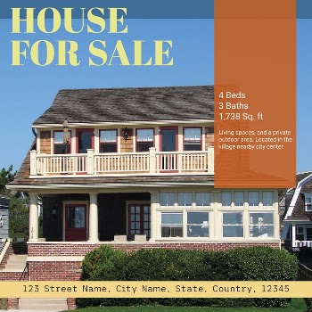 House sale Instagram post template, | Free Vector Template - rawpixel