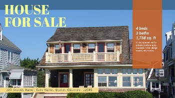 House sale ppt presentation template, | Free PSD Template - rawpixel