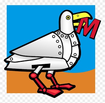 House Sign Logos - Seagull Robot