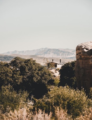 House With View Of The Mountains