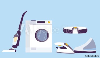 Household appliances set