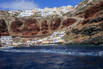 Houses in Mountain Near Ocean