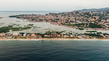 Houses Near Beach View