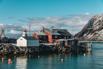 Houses Near Ocean