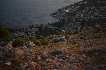 Houses on Low Ground Beside Body of Water
