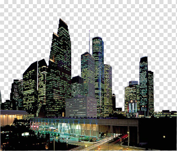 Houston Skyline - Modern architectural elements png download - 649 ...