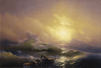 Hovhannes Aivazovsky - The Ninth | Free Photo - rawpixel