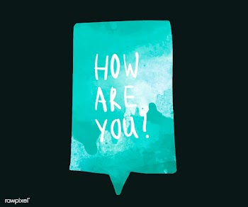 How are you written on a watercolor speech bu.. | Free stock vector - 473298