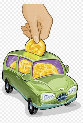 How Much Money Do I Put Towards My Car - Money In Car Png