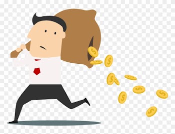 How Much Revenue Do You Generate For Your Competition - Losing Money Cartoon Png
