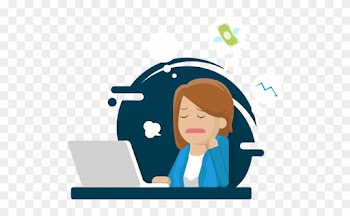 How Much Stress Do Your Accounts People Go Through - Cartoon Of Loving Your Job