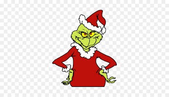 How the Grinch Stole Christmas! Gift Christmas and holiday season - Scowl Cliparts 