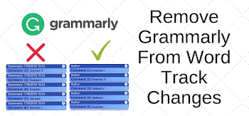 How To Change And Rename Track Changes In Grammarly For Word