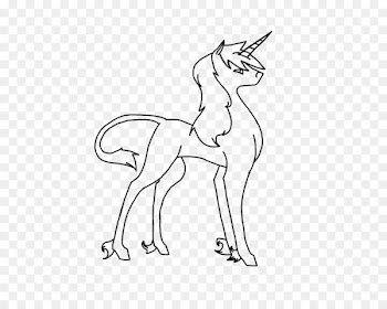 How to Draw a Horse Unicorn Howrse Drawing - unicorn horn 