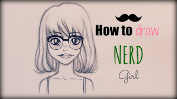 How to Draw a Nerd Girl - Come disegnare una ragazza con gli ...