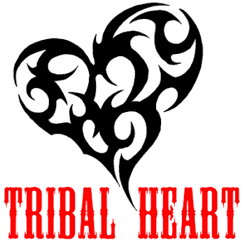 How to Draw a Tribal Heart Tattoo Design in Easy Steps Tutorial ...