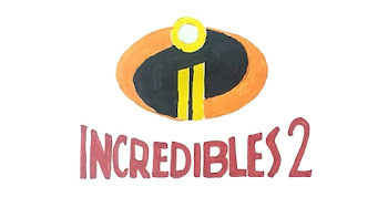How to Draw the Incredibles 2 Logo - YouTube