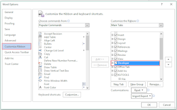 How to easily insert frame into document in Word?