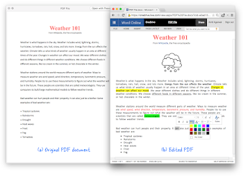 How to Edit the Text and Images of PDF Files in the Browser