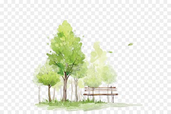 How to Paint Trees in Watercolor Watercolor painting Sketch - Watercolor trees 