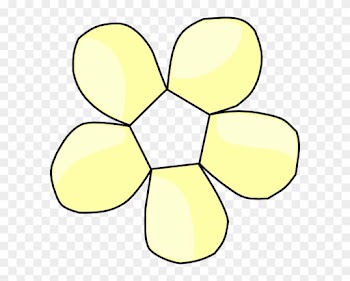 How To Set Use Pale Yellow Flower No Center Icon Png - Clip Art Soccer Ball