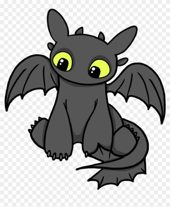 How To Train Your Dragon Clip Art Many Interesting - Train Your Dragon Toothless Cartoon