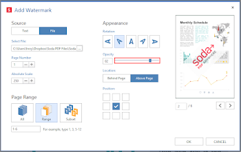 How to watermark a PDF