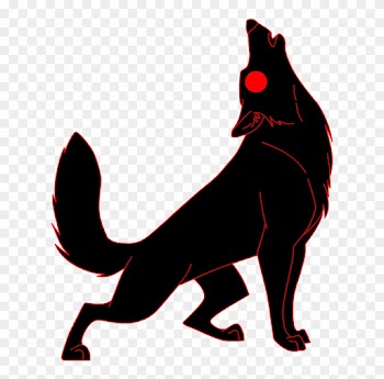 Howling Wolf By Darklittleraven On Clipart Library - Art