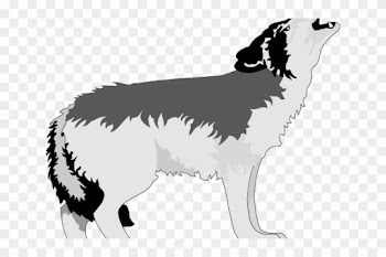 Howling Wolf Clipart Husky - Howling Wolf Clipart Husky
