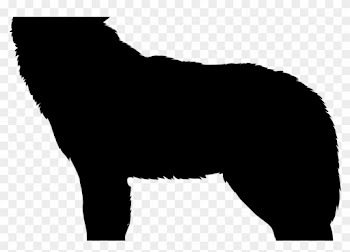 Howling Wolf Silhouette Png Transparent Clip Art Image - Howling Wolf Silhouette Png Transparent Clip Art Image