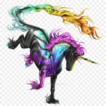 Howrse Horse Unicorn DeviantArt Drawing - unicorn 